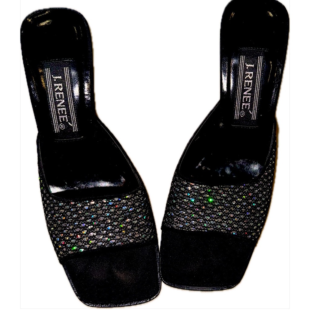 J Renee Flirt Heels 3 3/4” heel.